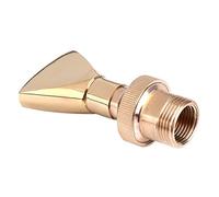 HEEPDD Buzzle de Pulvérisation, Buses Spray de Buse de Fontaine avec des Lumières Colorées Assez Attrayantes G1 / 2 G3 / 4 pour Les Places Paysagères du Jardin étang, de Pulvérisation, Nan en Forme