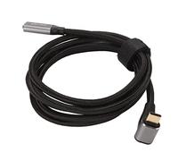 HEEPDD Câble de Charge Rapide USB C 3.1, Câble d'extension USB en Alliage 4K 60 Hz pour Steam Deck, Puissance 100 W, Conception à Angle Droit pour le Bureau et l'étude de Charge Rapide C 3.1,