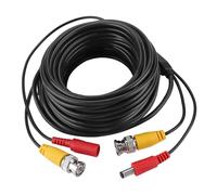 HEEPDD Câble d'Extension BNC CCTV, Extension Vidéo et Alimentation CC 5M pour Systèmes de Vidéosurveillance et Moniteurs LCD Câble d'Extension BNC CCTV, Accessoires de sécurité Nan Coaxiaux