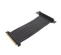 HEEPDD Câble d'extension GPU, Blindage Contre Les Interférences électromagnétiques à Grande Vitesse PCIE 3.0 X16 Riser Cable pour PC (30cm)