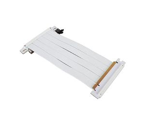 HEEPDD Câble Riser RX PCIE 4.0 X16, Câble d'extension GPU Flexible pour RX 7800 XT et 7600, Longueur 20 Cm avec Taux de Transmission de 128 Gbit/s Riser PCIE 4.0 X16, Nan Haute Vitesse (50cm)