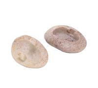 HEEPDD Cacher une Roche clé, Cache-fort de Dérivation avec Aspect de Pierre Authentique, Rangement Extérieur Discret pour Clés de Maison et de Voiture Cacher une Roche clé, en Résine Résistante aux