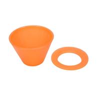 HEEPDD Cafetière à Verser, Tasse Filtrante à café Réutilisable, Matériau PP, Compatible avec 155 Tasses de Papier Filtre à Gâteau, Nettoyage Facile