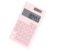 HEEPDD Calculatrice Solaire à 8 Chiffres, Gros Boutons, Facile à Utiliser pour Le Bureau, la Maison, l'école, Les Enfants Calculatrice Solaire à 8 Chiffres, Matériau ABS, Appareils électroménagers