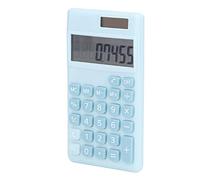 HEEPDD Calculatrice Solaire à 8 Chiffres, Gros Boutons, Facile à Utiliser pour Le Bureau, la Maison, l'école, Les Enfants Calculatrice Solaire à 8 Chiffres, Matériau ABS, Appareils électroménagers