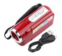 HEEPDD Caméra pour Enfants, Storytelling Toys HD Digital Video Camconder Toy avec 2-inch TFT LCD SCEEN pour Les Enfants Anniversaires Cadeaux CAPILES DE VOLESSE DE CHOILL (Rouge)