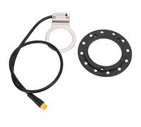 HEEPDD Capteur de Pédale électrique, Système Double Hall Haute sensibilité avec 12 Aimants pour Support Réglable dans les Vélos électriques Capteur de Pédale électrique, Matière Plastique PC, Nan
