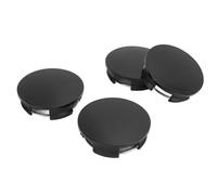 HEEPDD Capuchons Centraux Enjoliveurs de Style en Fibre de Carbone avec Pinces Métalliques pour 3 6 Résistant à l'eau Installation Facile Protection de Jante de Roue Capuchons Centraux de Roue