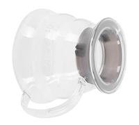 HEEPDD Carafe à café en Verre Serveur à café en Verre, Carafe en Professionnelle pour Comptoir de Cuisine de Bar avec Paroi Transparente et Intérieure Lisse Fournitures pour et thé (300ML)