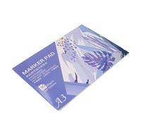HEEPDD Carnets de Croquis et Ordinateurs Portables Marqueur Pad Camarade de Croquis, 30 Feuilles de Papier texturé Livre de Professionnel Aquarelle Peinture en Papier Sketching de Dessin pour (A3)
