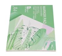 HEEPDD Carnets de Croquis et Ordinateurs Portables Marqueur Pad Camarade de Croquis, 30 Feuilles de Papier texturé Livre de Professionnel Aquarelle Peinture en Papier Sketching de Dessin pour (A4)