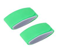 HEEPDD Carrier des épaules de Ski, Matériau Durable, Protéger Vos Skis Contre Les Dommages, Gardez Vos Ensemble Bien rangé, Matériau en Nylon, Facile à Utiliser, 2 Crochets et Boucle pour Le (Vert