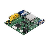 HEEPDD Carte Convertisseur CGA vers VGA, Carte Adaptateur Convertisseur Vidéo A D 24 Bits avec Balayage Automatique 15 KHz à 31 KHz 4 Sorties VGA pour Jeu D' PCB CRT LCD PDP Moniteur
