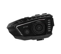 HEEPDD Casque Bluetooth pour Moto, Système de Communication pour Casque Bluetooth 5.4 avec Suppression du Bruit CVC, IP67, Interphone Bidirectionnel 500 MAh 20 H pour Les Conducteurs d'autoroute
