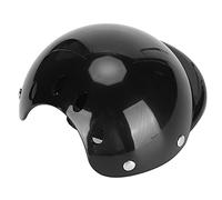 HEEPDD Casquette d'équitation pour Animaux de Compagnie, Casque de Moto à Mentonnière Réglable pour Chiens de Petite et Moyenne Taille, Protège Contre Le Vent du Soleil (S)