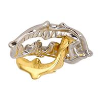 HEEPDD Casse-tête en Alliage avec Boucle d'intelligence pour Adulte, Jeu de Logique Léger pour l'entraînement à la Concentration et Le Développement de la Patience (Mokou Yusheng)