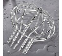 HEEPDD Catchs et Passoires de Drainage Gardée de Gouttières en Acier Inoxydable, Toit Pipe de Vidange Casseprète Rond du Sol (75 tubes)