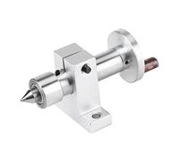 HEEPDD Centre Tournant MT1 à Double Roulement pour Mini-Tour, Centre d'accessoires pour Mini-Tour, Accessoire de Poupée Mobile de Tour à Tolérance de 0,01 Mm de Haute Précision,