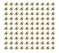 HEEPDD Charnière à Ressort 100 Pièces, Robuste pour Boîtes à Bijoux et Armoires Décoratives 30x13mm (20x15mm / 0,79x0,59 pouces)