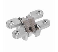 HEEPDD Charnière Cachée Croisée de Porte Pliante Invisible en Alliage de Zinc à 180 Degrés, Charnière Cachée Croisée de Porte, Matériau de qualité Supérieure, Réduction du Bruit, Grande capacité