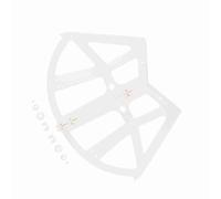 HEEPDD Charnières d'armoire à Chaussures, Plastique ABS, Noir, Conception Creuse, Installation Facile, pour l'organisation des étagères à Chaussures, Nécessités Quotidiennes (WHITE)