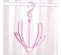 HEEPDD Chaussures Drying Rack, 360 ° ROTATATE ROTABLE APPORTABLE Connectable Connectable Signor pour les Chapeaux d'écharpes, en Matériau PP, pour une épargne de l'espace Utiliser NAN (PINK)