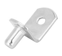 HEEPDD Cheville de Support d'étagère, pour étagères Robustes, Paquet de 10 pour Armoire et Placard, Cheville de Support d'étagère, en Métal et en Plastique pour Serrer le Matériel