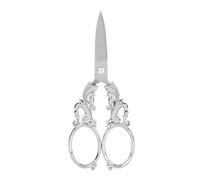 HEEPDD Ciseaux à Broder, Ciseaux Artisanaux Ergonomiques en Acier Inoxydable, Poignée Souple, Idéal pour les Amateurs de Travaux d'aiguille et de Crochet (SILVER)