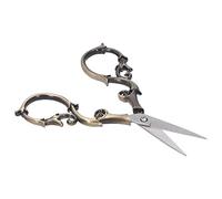 HEEPDD Ciseaux d'artisanat Vintage, Ciseaux de Broderie en Acier Inoxydable pour une Coupe de Tissu de Précision, Outil de Couture Compact pour Coudre le Point de Croix et le Point d'aiguille, (#11)