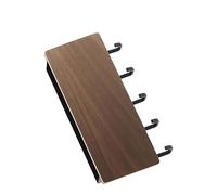 HEEPDD Clé à clé Marsing dans le Mur du Bois pour et E-mail, Installation Facile pour les Entrées Décoratives, les Abdominaux et les Matériaux en Bois (Couleur en bois de noyer)