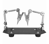 HEEPDD Clip de Fixation de Soudage, Base en Acier à Angle Réglable, Outil de Soudure Microélectronique pour la Fabrication et la Réparation de Bijoux, Outils et Accessoires de Bijoux