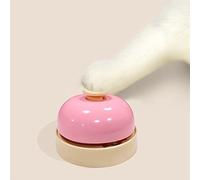 HEEPDD Cloche d'appel pour Animaux de Compagnie, Boutons Sensibles pour Les Besoins de Dîner et d'entraînement-Parfait pour Les Chiens et Les Chats Cloche 'Appel pour Animaux de Compagnie, de