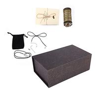 HEEPDD Code Lock, Design élégant en Métal, Verrouillage par Mot de Passe Personnalisable pour Bague de Fiançailles et Cadeaux Romantiques, Parfait pour Les Moments Spéciaux