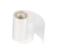 HEEPDD Collier de Gâteau de Mousse Transparent, Outils de Sculpture et de Modélisation Ruban d'emballage de Mousse pour le Collier de Gâteau de Cuisson avec Rouleau pour Décoration de de (8 cm *
