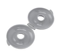 HEEPDD Conception de Gâteaux de Beignets, Plaque à Pâtisserie en Plastique Antiadhésive pour Beignets Ronds avec Extraction sans Effort et Couvercle de Revers Rapide Idéal pour la Cuisson à Domicile