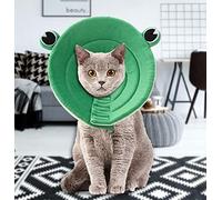 HEEPDD Cône pour Chien, Chiens Après Chirurgie, Taille de Cou Réglable, Cicatrisation des Plaies Anti-léchage pour Grands Chiens Cône pour Chien, Collier de Récupération Confortable pour Fournitures