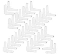 HEEPDD Connecteur de Soupape d'air d'aquarium, 30pcs Plastique Tube en Ligne Ligne de Retour sans Retour en Forme de 'air