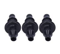 HEEPDD Connecteur de Tuyau à 2 Voies, Raccord D'irrigation Goutte à Goutte en Matériau ABS pour Tube de 4 7 Mm, avec Conception de Connexion par Poussée pour Serre de Ferme de