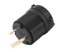 HEEPDD Connecteur NEMA L5-30 à Verrouillage par Torsion pour Générateurs Le Mécanisme de Verrouillage par Torsion sécurisé Empêche Toute Déconnexion Accidentelle Haute Puissance 125 V 30 A Prend en