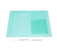 HEEPDD Construction Acrylique Robuste Construction à Sec Erase Planner Board avec Support, Ample D'espace D'écriture, Options D'affichage Polyvalentes pour L'école de Bureau (40 * 30cm)