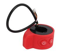 HEEPDD Contrôle de L'accélérateur Sensible à L'accélération du Pouce électrique Contrôle pour Le Scooter HXX6 / X7 / X8, ABS Red Thumb Grottle pour 5V CC Power Riders
