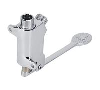 HEEPDD Contrôle de Soupape de Pédale de Pédale en Cuivre Rotatif à 360 Degrés, Fil G1 / 2 pour Robinet de Salle de Bain adapté aux Hôtels Hospitaliers