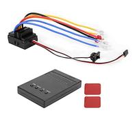 HEEPDD Contrôleur de Vitesse ESC brossé étanche 80A, Matière Plastique et Carte de Programme avec Calibrage Automatique pour Voitures RC 1/8 1/10 Contrôleur de Vitesse ESC brossé étanche 80A, Nan