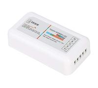 HEEPDD Contrôleur LED RGBW, Variateur à Distance Tactile sans Fil 2,4 G avec Plage de Contrôle de 30 M et 20 Programmes, pour Bande Lumineuse LED RGBW DC 12-24 V