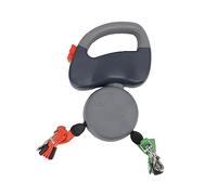 HEEPDD Corde Rétractable pour Chien, Double Laisse Premium de 3 Mètres, Système de Freinage à Une Main, Corde Réfléchissant la Lumière pour Promener Deux Chiens Ensemble Collier et Laisse pour Chien