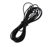 HEEPDD Cordon élastique élastique, Corde d'amortisseur de Corde Extensible éprouvante pour le Cordon de Bricolage de Camping Sécurisant la Cargaison de Remplacement Réglable pour Crochets (BLACK #01)