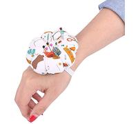 HEEPDD Coussin à épingles Floral, Kit de Rangement avec Plateau Amovible et Coussin intégré Accessoire Multifonctionnel pour Couture