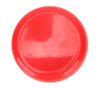 HEEPDD Coussin à épingles Magnétiques, Mallette de Rangement Ronde pour Aiguilles à Coudre avec Support de Trombone, Organisateur Compact pour l'artisanat de Bureau à Domicile (rouge)