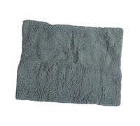 HEEPDD Coussin Chaud pour Animaux de Compagnie, Luxueux Confort en Peluche Antidérapant Design Facile à Nettoyer Doux Tapis de Lit pour Chien adapté aux Chiens et Chats par Temps Froid (Gris Clair)
