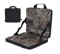 HEEPDD Coussin de Gradin de Siège de Stade Portable avec Dossier Pliable Rembourable 4 Cm D'épaisseur Oxford Tissu Stadium Bleacher Pad pour Le Camping Extérieur Pêche de Pêche